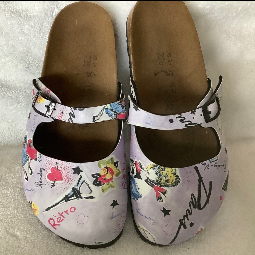 BIRKI’S BY BIRKENSTOCK MARIA RETRO PARIS MARY JANES WOMEN’S US 5 EU 36